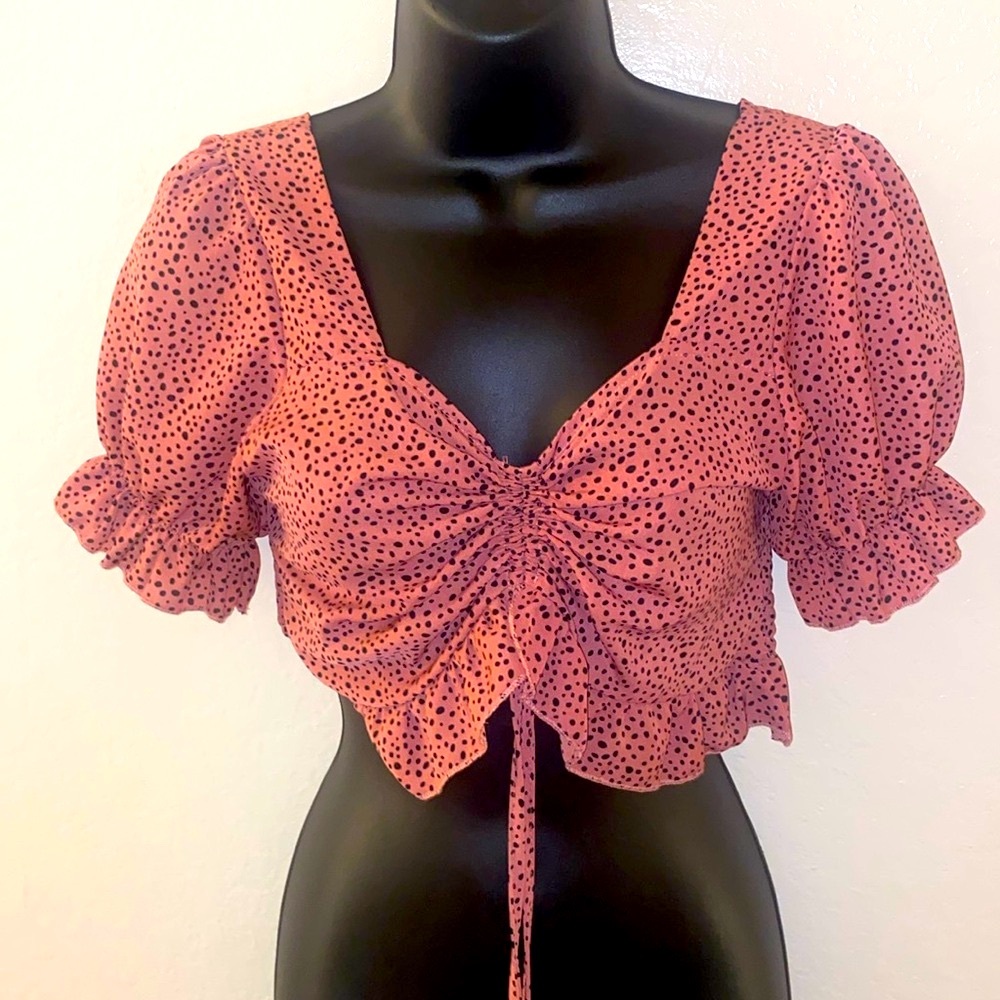 Romwe pink top